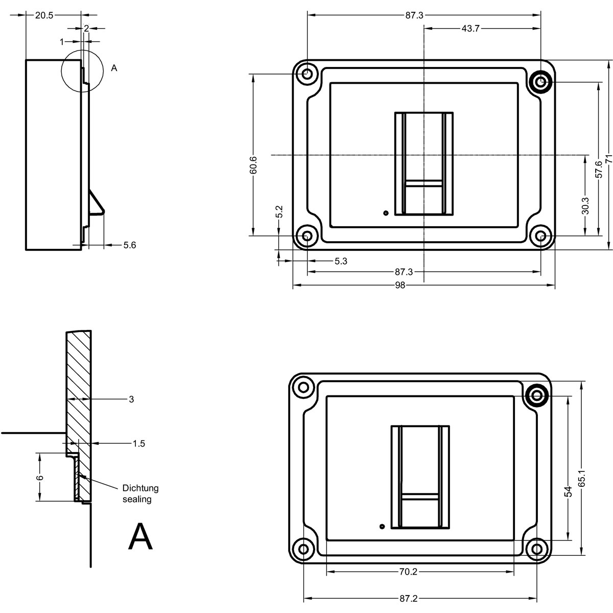 Busch-Jaeger Fingerprint-Modul Edelstahl