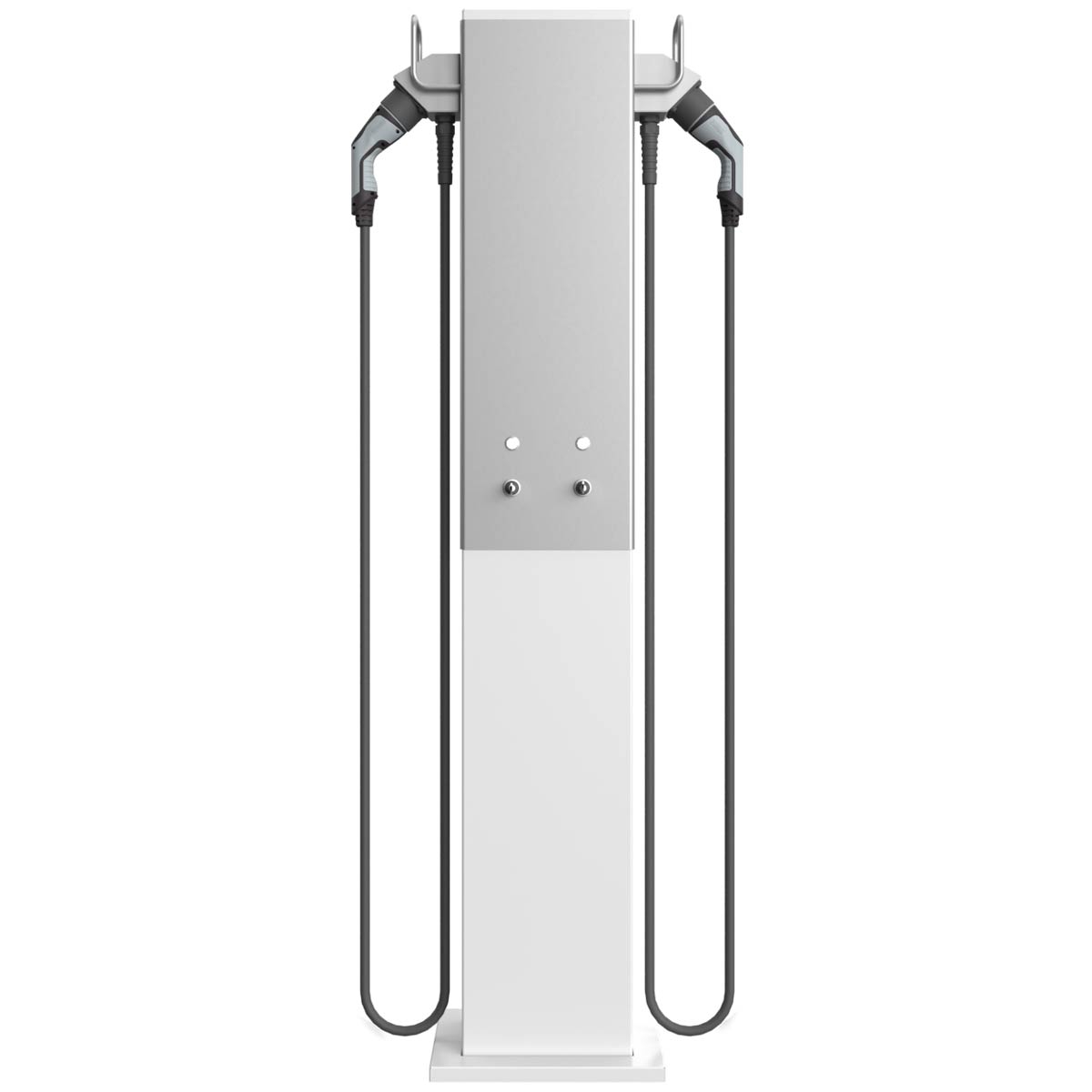 Ladesäule Draw BASIC Charge 2 - 22kW/32A - 11kW/16A mit 2x Typ 2 Ladekabel