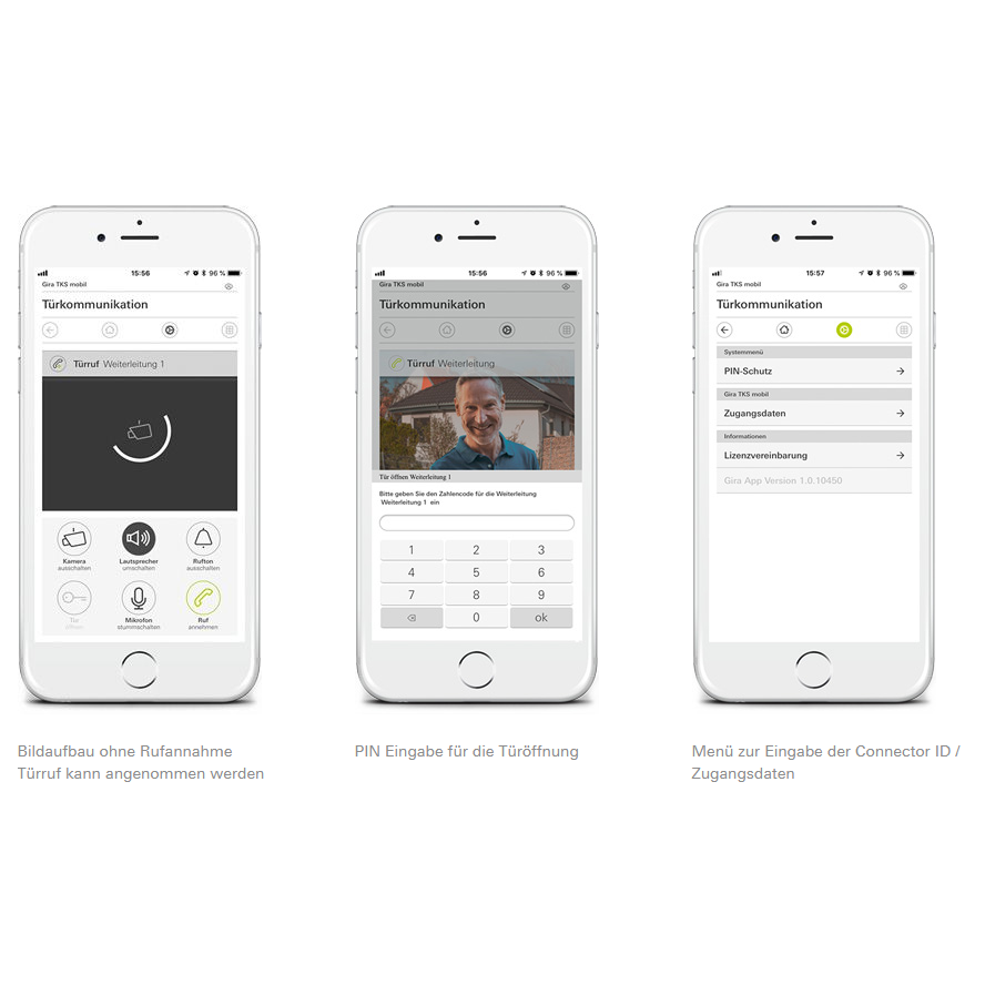 Gira TKS-IP-Gateway für die mobile Türkommunikation - 5 Lizenzen