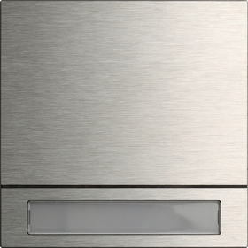 Gira System 106 Ruftastenmodul 4fach mit Inbetriebnahme-Tasten - 1-4 Taster 5539000