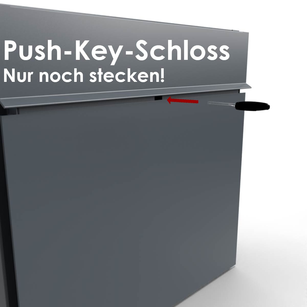Design Standbriefkasten GOETHE ST-Q - RAL nach Wahl Design Standbriefkasten GOETHE ST-Q - RAL nach Wahl