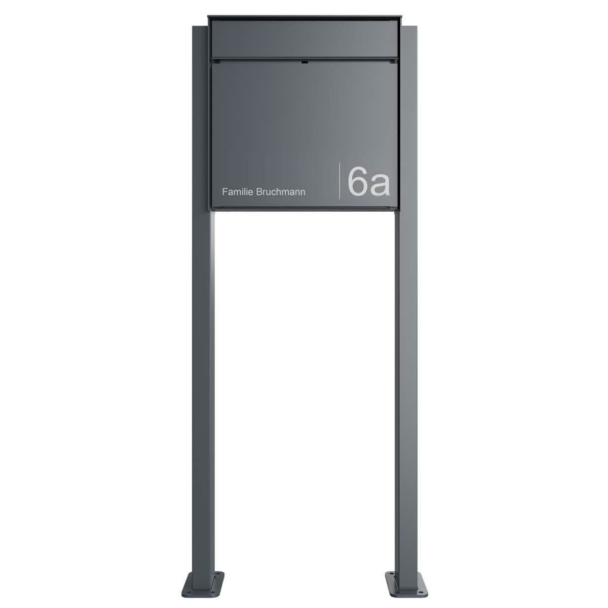 Design Standbriefkasten GOETHE ST-Q - RAL nach Wahl Design Standbriefkasten GOETHE ST-Q - RAL nach Wahl