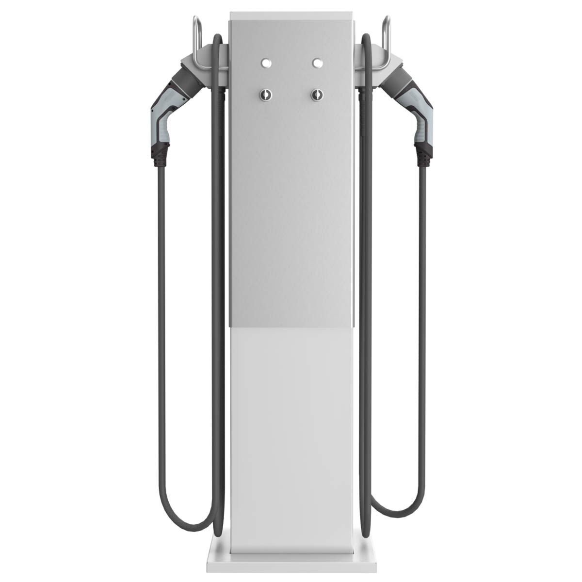 Ladesäule Draw BASIC Charge 2 - 22kW/32A - 11kW/16A mit 2x Typ 2 Ladekabel