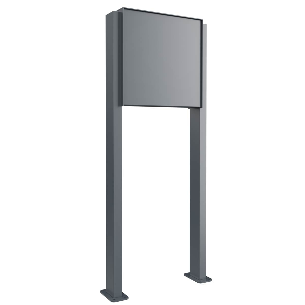 Design Standbriefkasten GOETHE ST-Q - RAL nach Wahl Design Standbriefkasten GOETHE ST-Q - RAL nach Wahl